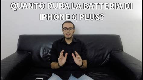 Quanto dura la batteria di iPhone 6 Plus?   Focus  
