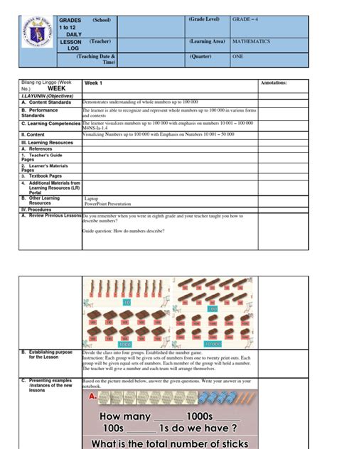 Image result for Sample Lesson Plan for Basic 4