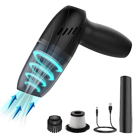 Xech Vacuum Cleaner for Home Cordless Handheld Mini Vacuums Dry ...