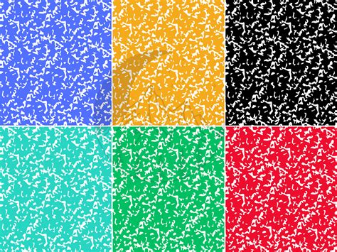 Composition Book Pattern