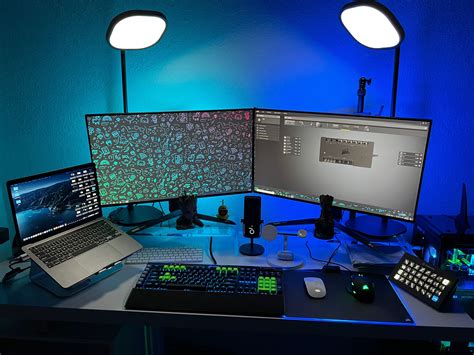 Gaming Computer Desk Setup 的图像结果