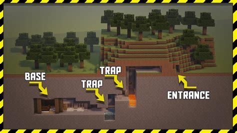 Image result for How to Make Secret Base in Minecraft Java