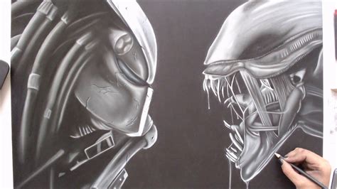 Image result for Alien vs Predator Draw