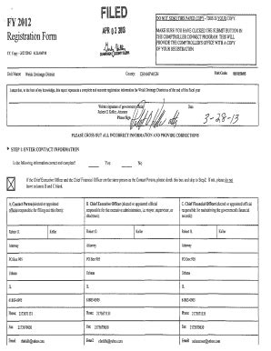 Fillable Online FY2012 Registration Form - Champaign County Clerk Fax ...