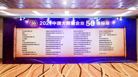 2021中国大数据企业50强名单 – 智慧城市行业分析