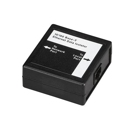 Black Box Ethernet Data Isolator - 10BASE-T/100BASE-TX : Amazon.in ...