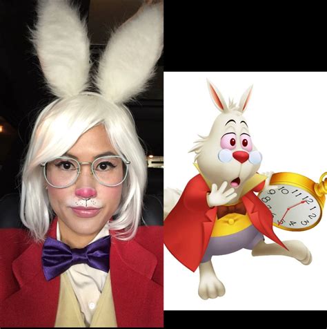 White Rabbit Costume | Alice in wonderland makeup, White rabbit ...