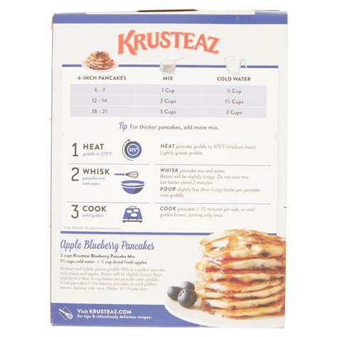 Krusteaz Waffles Ingredients at Molly Taveras blog