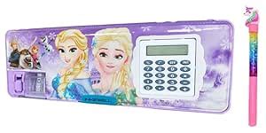 INKEWELL Plastic Multipurpose Magnetic Geometry Pencil Box with ...