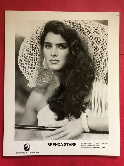 Brooke Shields as Brenda Starr , original vintage press headshot photo | #4627318494