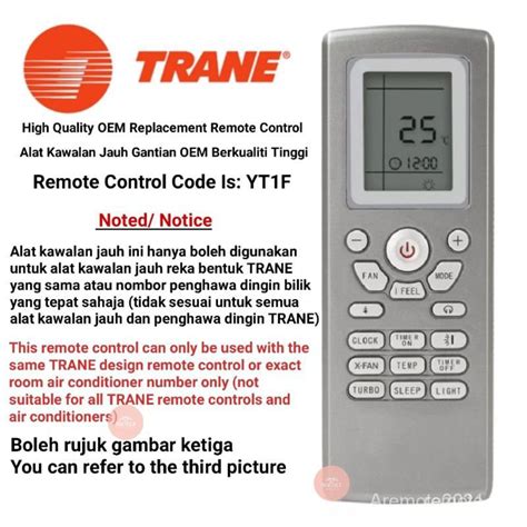 Trane Mini Split Remote Control Instructions 的图像结果