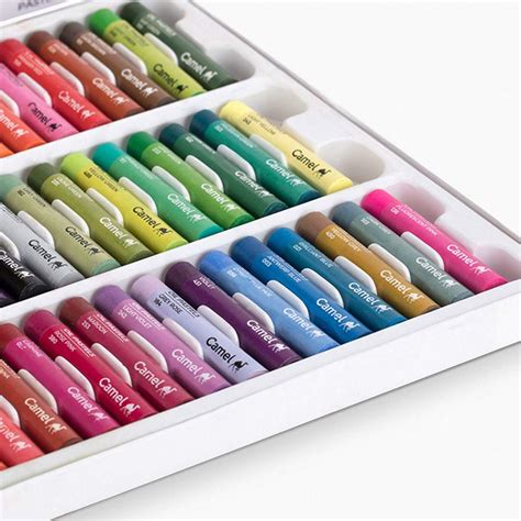 Camel Student Oil Pastels | Assorted Pack Of 50 shades | 4329536