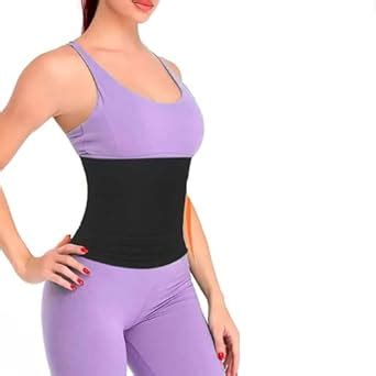 Buy Waist Belt Elastic Band Weight Loss Flat Belly Belt Body Shaper ...