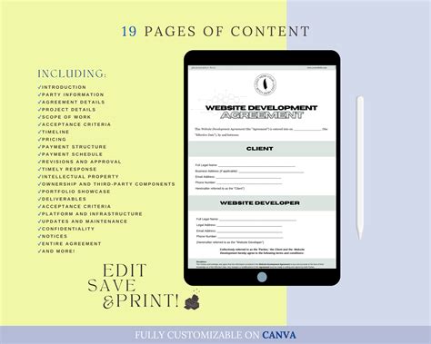 Image result for Sample Web Development Contract