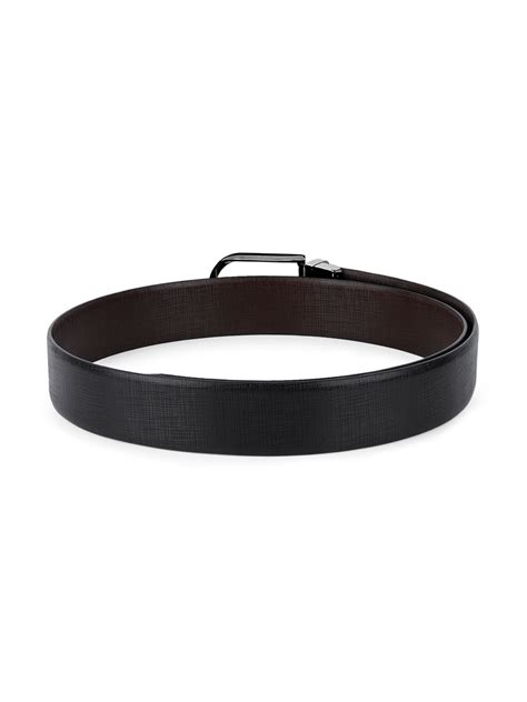 Handcrafted Spanish Leather Reversible Belt For Men