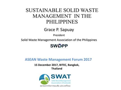 Image result for Waste Management Programs in the Philippines
