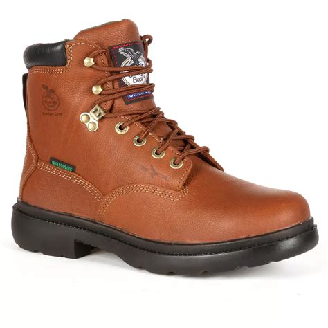 Georgia Boots Fixpoint Farm & Ranch Men's 6-in. Waterproof Work Boots