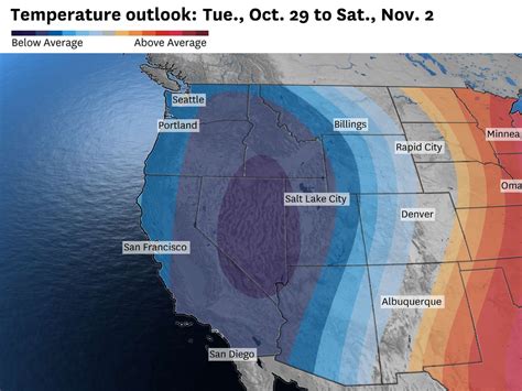 California Weather Map