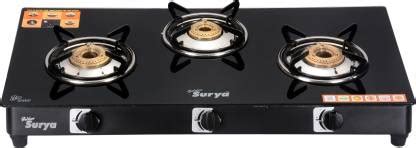 Golden Surya Glass Manual Gas Stove Price in India - Buy Golden Surya ...