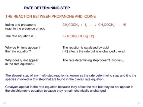 Image result for Rate-Determining Step Example Mechanism OCR
