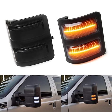 Buy 2x F250 Side Mirror Lights Turn Signals Running Light ,Sequential ...