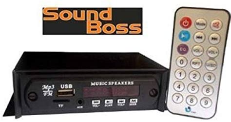 Sound Boss Mini Car Mp3 Player-SB-108 : Amazon.in: Electronics