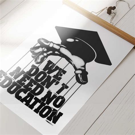 Pink Floyd Poster - We dont need education - OtherBrick