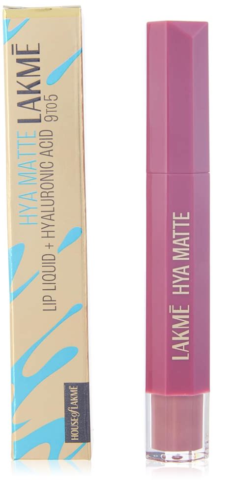 Buy Lakme 9to5 Hya Matte, After Hours Liquid Lipstick, for Soft and ...