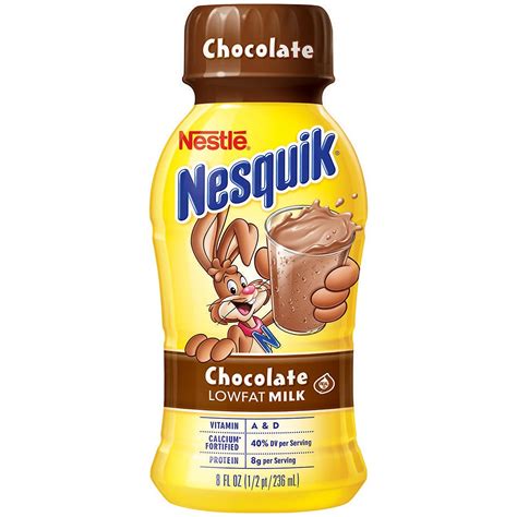 Nesquik Chocolate Milk 8 Oz