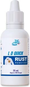 LD Quick Rust Stain Remover |Instant Easy to Use | 25ml (500 Drops ...