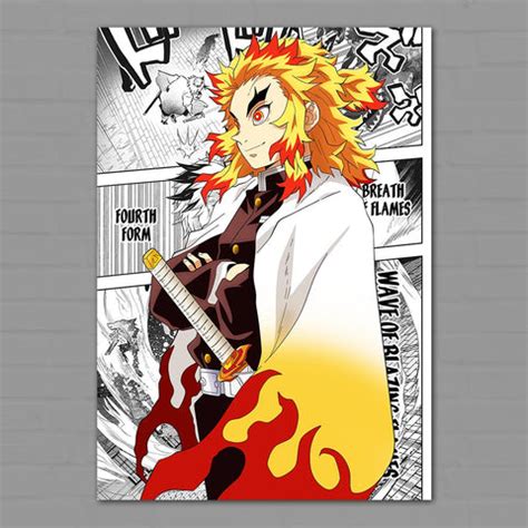 Rengoku Manga Poster – Frame Kro