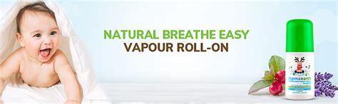 Mamaearth Natural Breathe Easy Vapour Roll-on for Cold & Nasal ...
