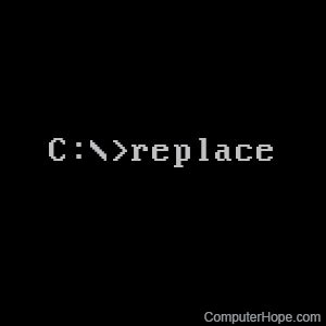 Image result for Replace Command Tutorial
