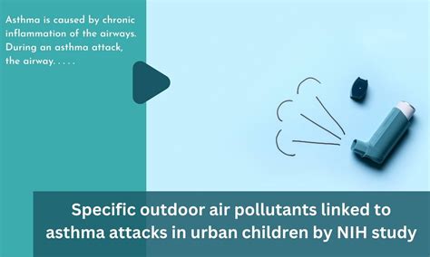 Specific outdoor air pollutants linked to asthma attacks in urban ...