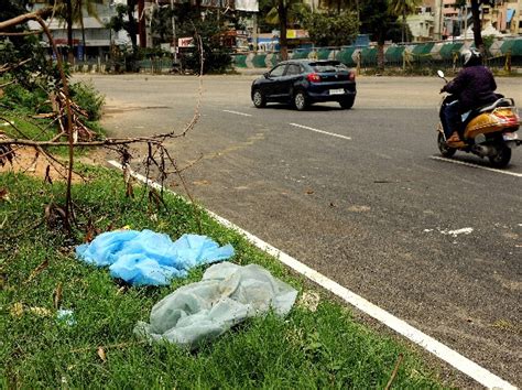 PPE Kits Discarded In The Open