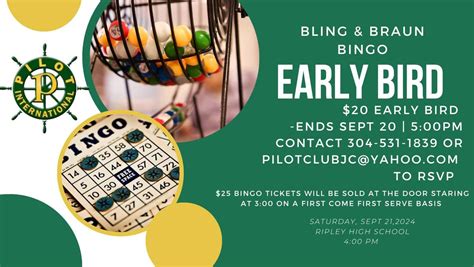 Anual Bling & Braun Bingo , Ripley High School, 21 September 2024 ...