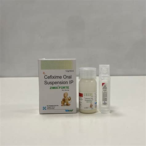 Zimix-Forte Dry Syrup Biotic Healthcare Pvt. Ltd.