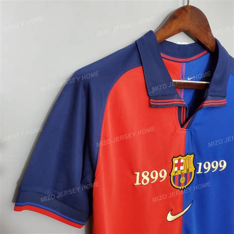 BARCELONA 100th Anniversary Home Jersey – Mizo Jersey Home