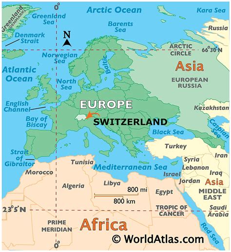 Switzerland Maps & Facts - World Atlas