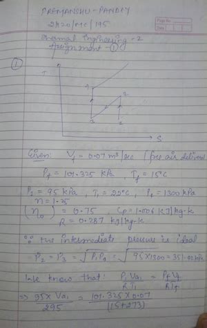 TD Analysis on Rankine Steam Power Cycle - The given values of the ...