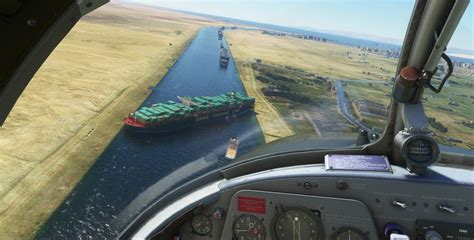 People Can Virtually Visit The Suez Canal and See The Ship Stuck There ...