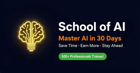 School of AI — Master AI Skills & Build Real Income in 30 Days