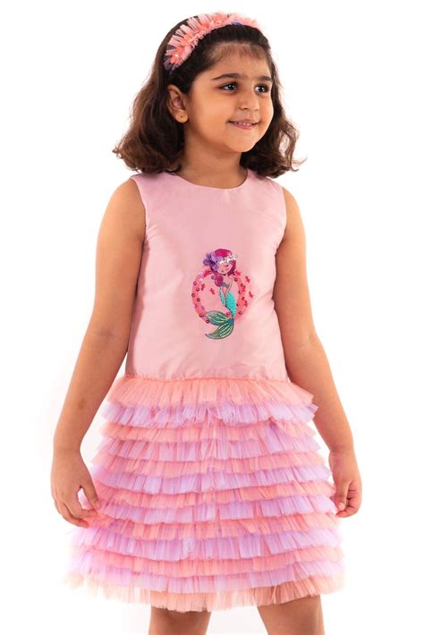 Mermaid Ruffle Dress – A Little Fable