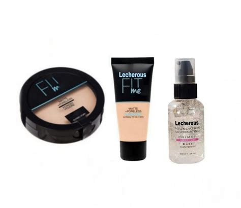 Buy Lecherous Beauty Fit Me Matte+Poreless Liquid Tube Foundation ...