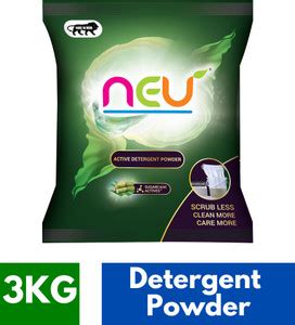 NEU Bucket wash & Semi Auto Machine wash detergent powder Detergent ...