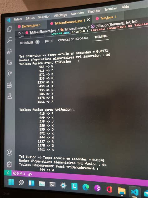 Tri a Bulle Java 的图像结果