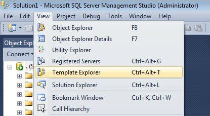 Image result for SQL Template