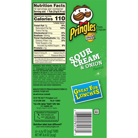 Pringles Can Label Size at Marc Rogers blog
