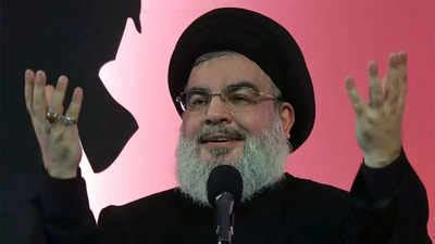 Hezbollah chief threatens escalation - Times of India