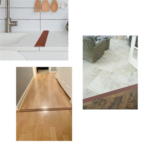 Snapklik.com : Floor/Door Flat Transition Strip & Self Adhesive Floor ...